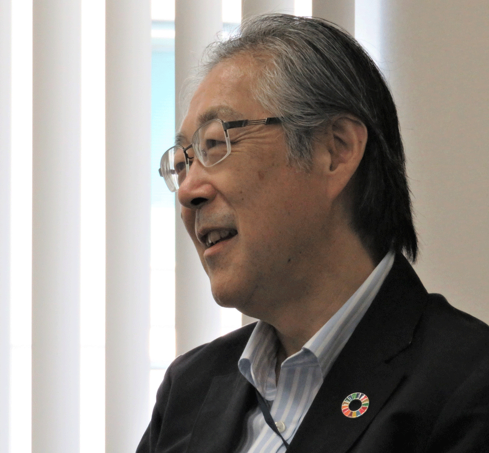 日本鉄鋼連盟　エネルギー技術委員会委員長　手塚　宏之氏